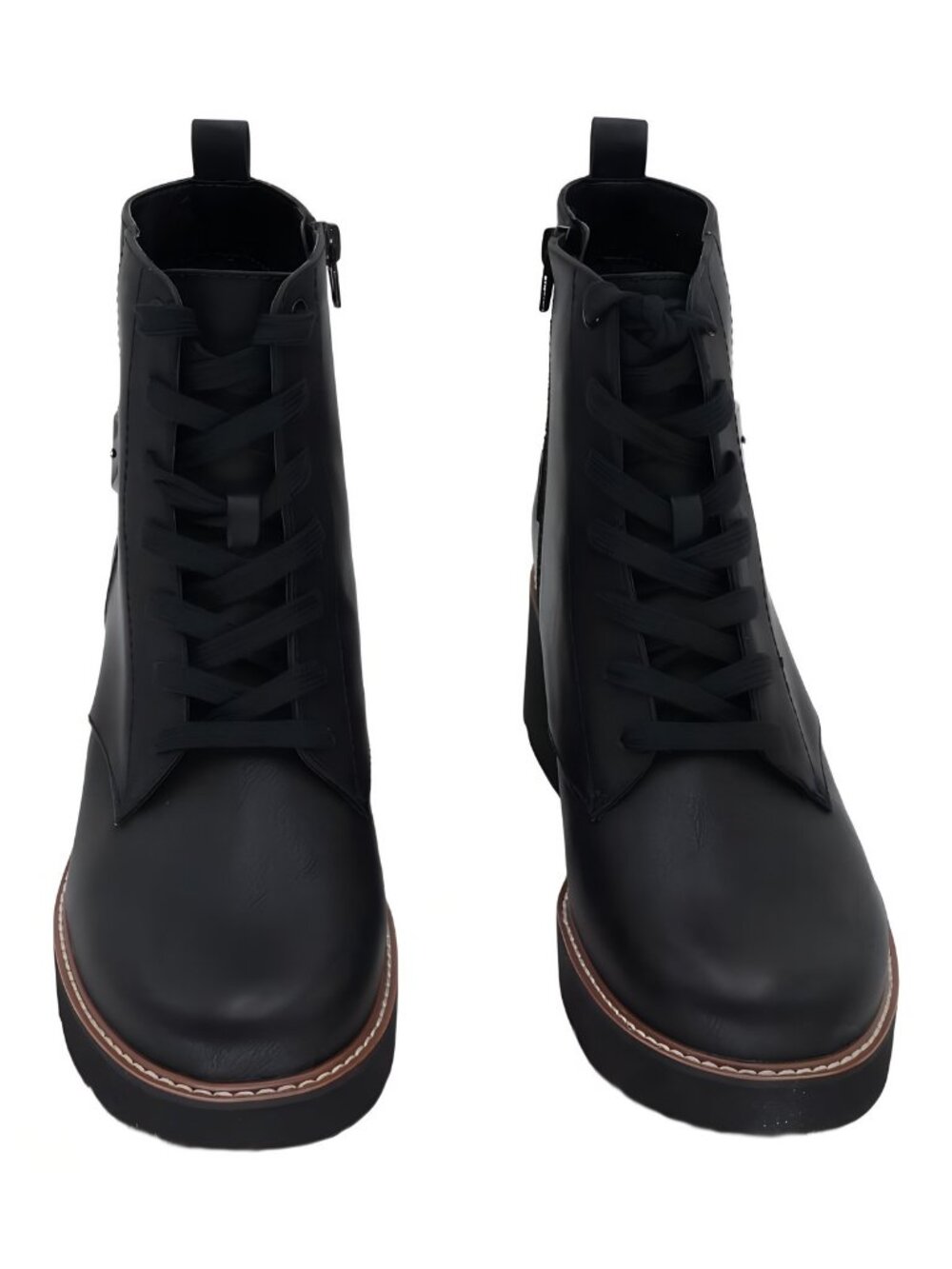 Naturalizer Cabaret Bootie Lace-Up Chunky Ankle Boots Womens 9.5 - Picture 5 of 6